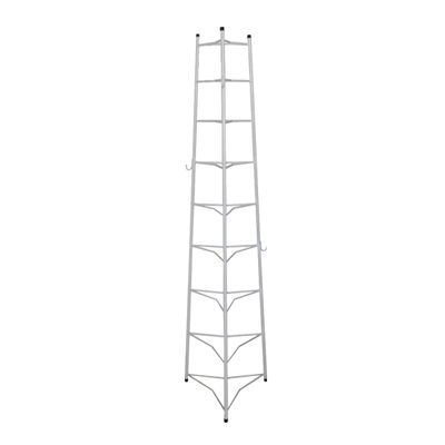Tripé Porta Panelas Estrela Branco 9 Compartimentos 174cm