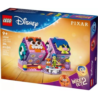 Lego Disney 394 Peças Divertidamente 2 Cubo de Emoções - 43248