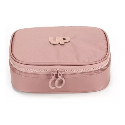 Estojo Organizador Metalizado Rosê Larissa Manoela - Luxcel
