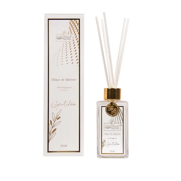 Difusor de Aromas Perfumaria Brasil Clean Gratidão 200ml Difusor de Aromas Perfumaria Brasil Clean Gratidão 200ml