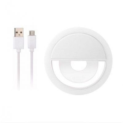 Iluminador Selfie Ring Light - Branco