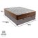 Cama Box Baú E Colchão Anjos Star Pillow In Molas Ensacadas Casal Anjos Casal Cinza