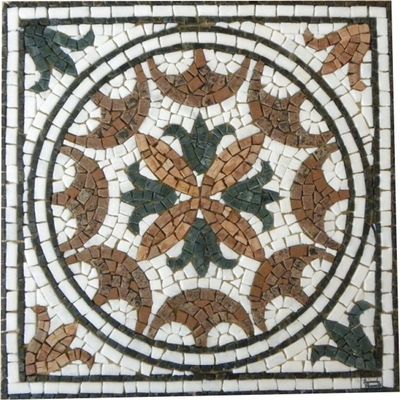 Mosaico Religioso Bizantino Paixão Bizantina Tamanho 150cm