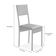 Conjunto De Mesa De Jantar Com 4 Cadeiras Klm Store Imbuia/ Preto