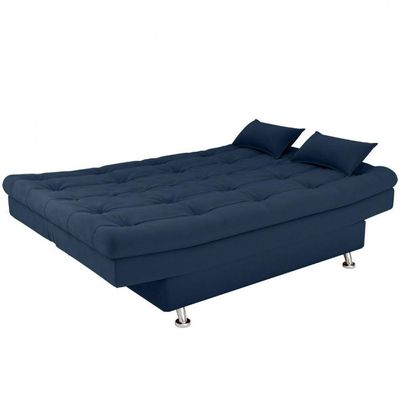 Sofá Cama 3 Lugares Salome Matrix Petroleo
