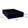 Cama Box Baú Viúva Sereneprime Suede Preto 44x128x188
