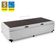Cama Box Baú Solteiro Sintético Sereneprime Branco 88x188x44