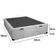 Cama Box Baú Casal Suede Sereneprime Cinza 138x188x44
