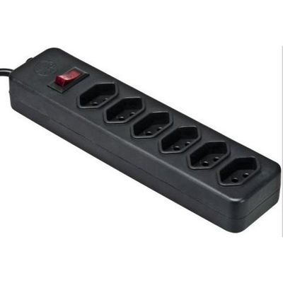 Filtro De Linha Fortrek 6 Tomadas Pst-101 Bivolt Preto