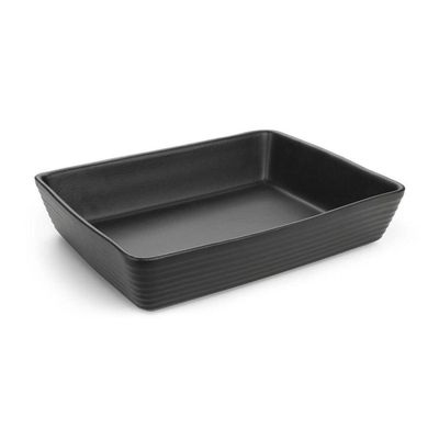Assadeira Retangular 33cm Gourmet Preto - Jomafe