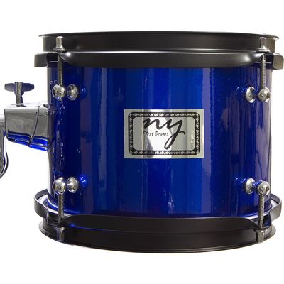 Bateria Acústica Infantil Junior 2T Azul com Banco New York