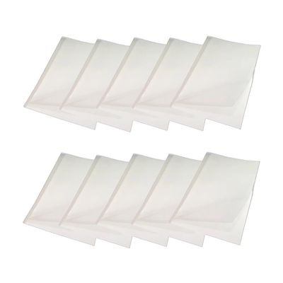Kit 50 Capas Encadernação Térmica Até 200 Folhas A4 Branca