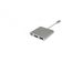 Cabo Adaptador Type-c Com Hdmi Usb 3.0 E Typo-c Femea P