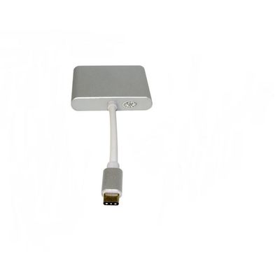 Cabo Adaptador Type-c Com Hdmi Usb 3.0 E Typo-c Femea P