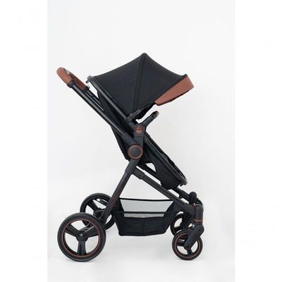 Carrinho De Passeio Galzerano Ivy 0 A 15kg Com Cesto Moises Preto