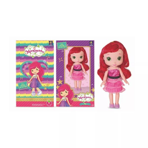 Boneca Articulada Moranguinho Todler Mimo com 30cm