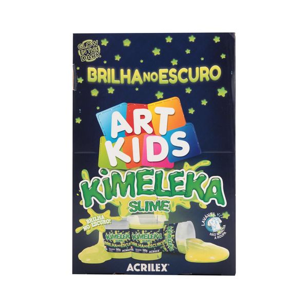 Kimeleka Acrilex Brilha no Escuro 180g