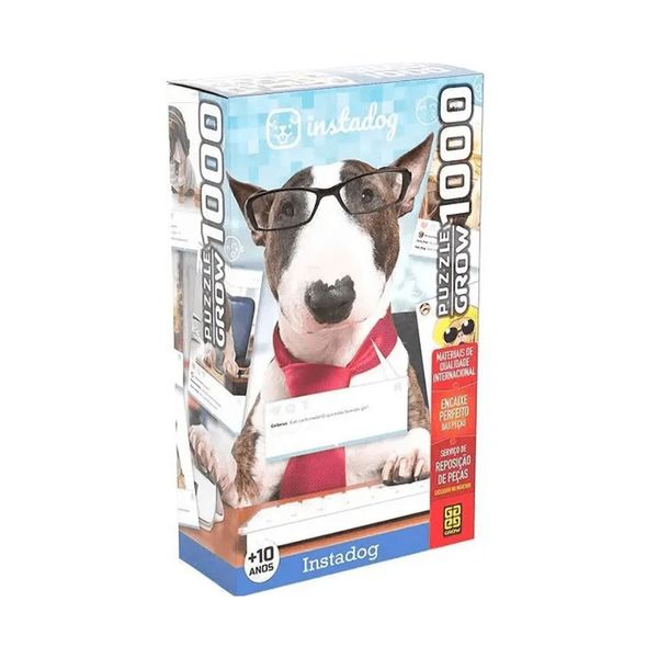 Quebra-Cabeça Grow Instadog com 1000 Peças