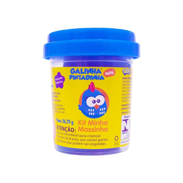 Kit Massa de Modelar Galinha Pintadinha Sunny com 4 Peças