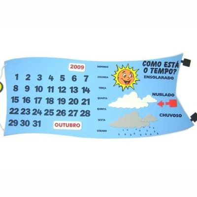 Calendário Educativo - Avião - Piffer