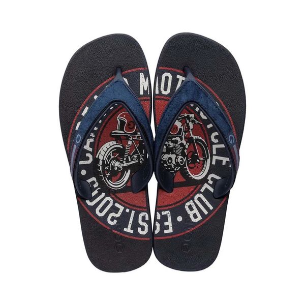 Chinelo Cartago Dkr Plus Ad Azul/Vermelho 39