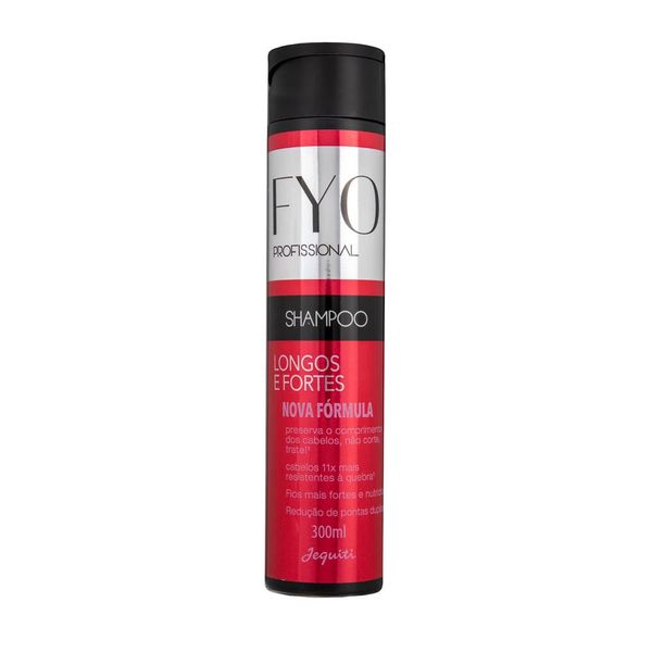 Shampoo Jequiti Fyo Profissional Longos e Fortes 300ml Shampoo Jequiti Fyo Profissional Longos e Fortes 300ml