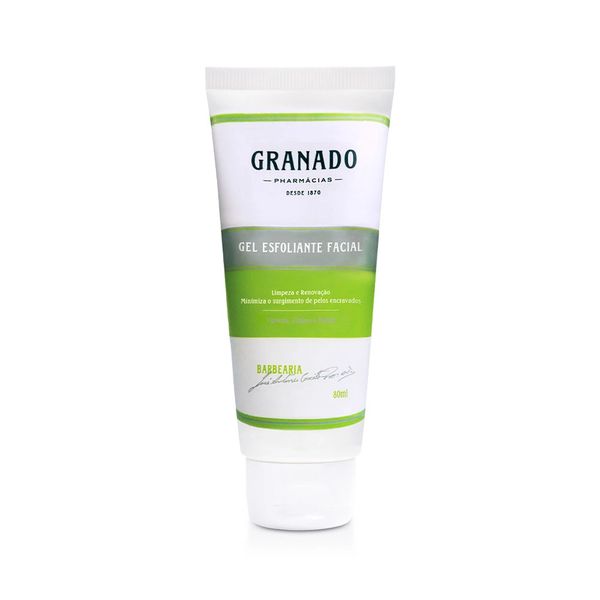 Gel Esfoliante Para Barbear Granado 80Ml Gel Esfoliante Para Barbear Granado 80Ml