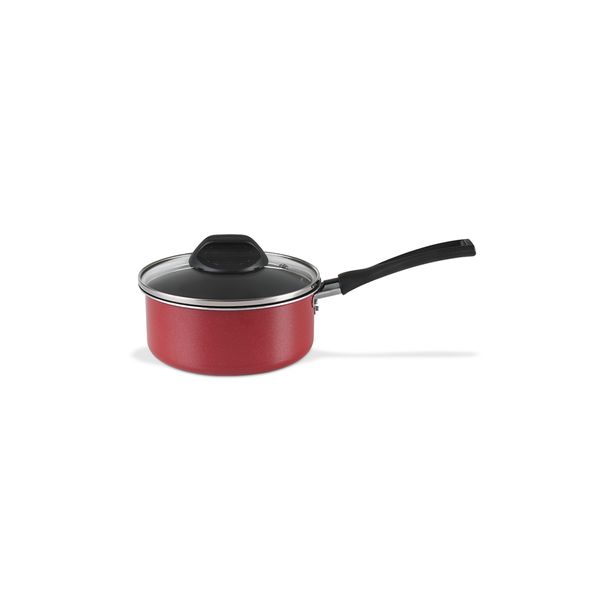 Panela Antiaderente Brinox Garlix Vermelha 18cm - 1,75L