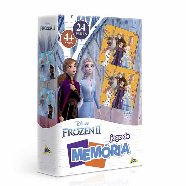 Jogo da Memória Jak Frozen com 24 Pares Jogo da Memória Jak Frozen com 24 Pares