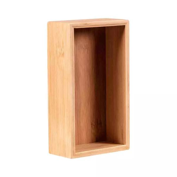 Organizador de Gaveta Yoi em Bambu Bege 11x19,5cm Organizador de Gaveta Yoi em Bambu Bege 11x19,5cm