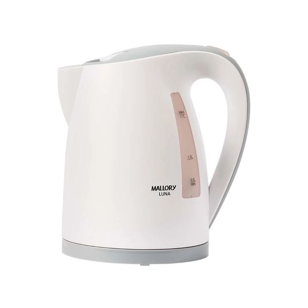 Chaleira Elétrica Mallory Luna Branca 1,7 Litros - 127V Chaleira Elétrica Mallory Luna Branca 1,7 Litros - 127V
