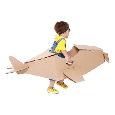 Kit Avião Para Brincar Papelão  202501  Eu Amo Papelão