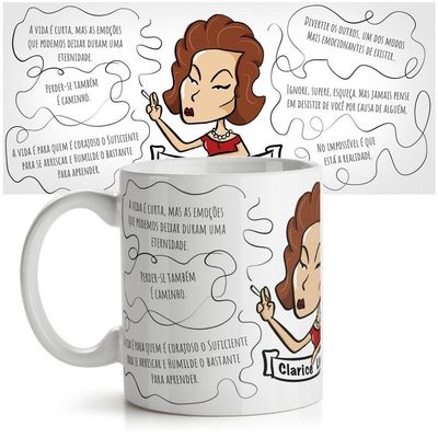 Caneca Usq Clarice Lispector