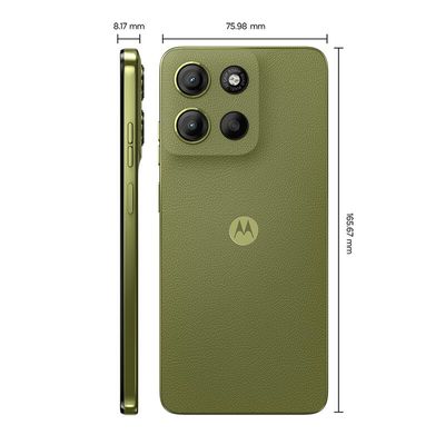 Smartphone Motorola Moto G15 256GB - Verde, 12GB Ram Boost, Câmera 50MP, Selfie 8MP e Tela 6,7"