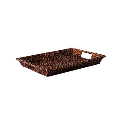 Bandeja Mundiart Rattan Retangular 41cm-1 Peça