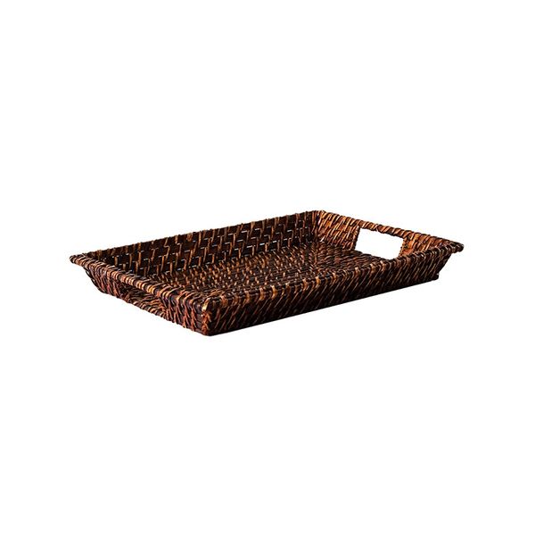 Bandeja Mundiart Rattan Retangular 41cm-1 Peça Bandeja Mundiart Rattan Retangular 41cm-1 Peça