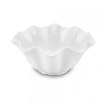 Saladeira Haus Concept Melamina 28 cm Flower Branco