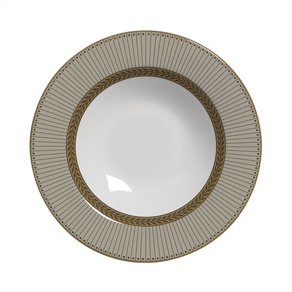 Prato Fundo Allezanza Coleção Prata Celebrate Fendi 24,5cm
