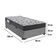 Cama Box Baú Solteiro Sintético + Colchão De Espuma D33 - Sereneprime - 88cm Cinza