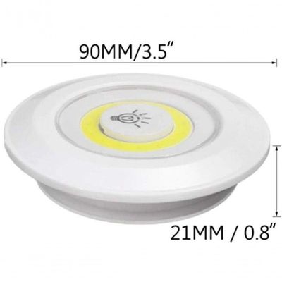 Luminária Lâmpada Led Spot Sem Fio Portátil Controle Remoto