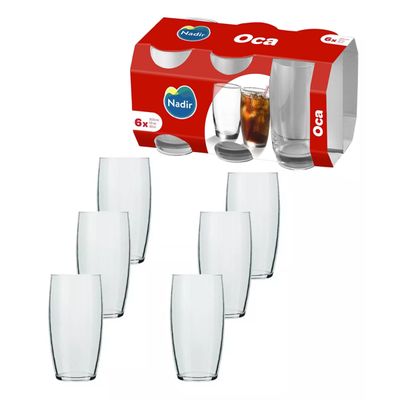 Jogo de Copos Oca LD 300ml 6 Unidades 7729 - Nadir