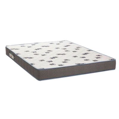 Cama Box Baú Cinza E Colchão Light Espuma D33 Queen Ortobom