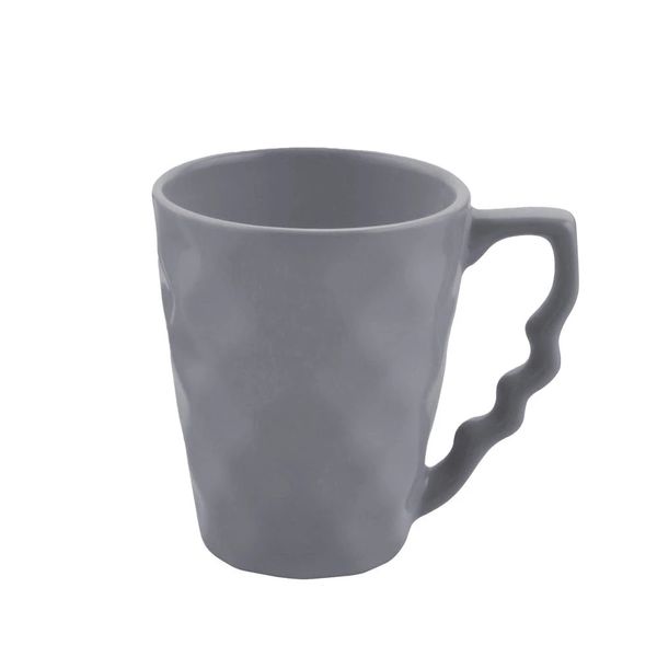 Caneca em Cerâmica Fratelli Diamond Soft Grafite 240ml Caneca em Cerâmica Fratelli Diamond Soft Grafite 240ml