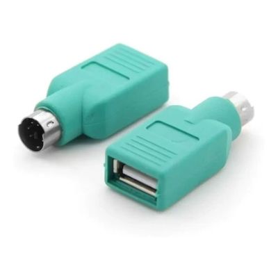 Adaptador Usb A Fêmea X Minidin Ps2 Macho Adaptador Unitário