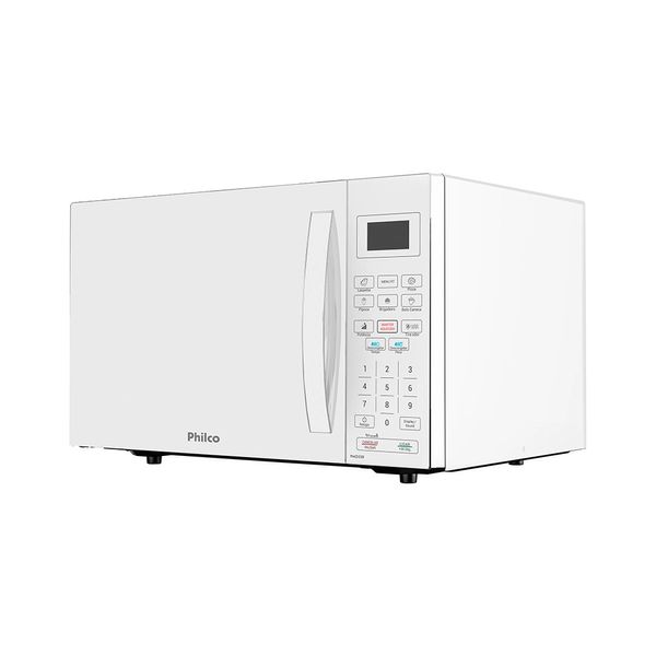 Micro-ondas Philco PMO33B 32 Litros Branco Espelhado - 220V Micro-ondas Philco PMO33B 32 Litros Branco Espelhado - 220V