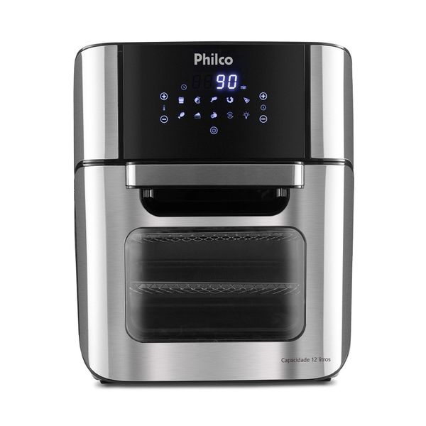 Fritadeira Elétrica Air Fryer e Forno Philco Oven 2 em 1 PFR2200P 12L Preta - 127V