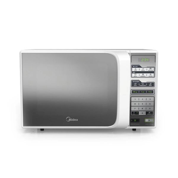 Micro-ondas Midea MTFE21 20 Litros Branco Espelhado - 127V