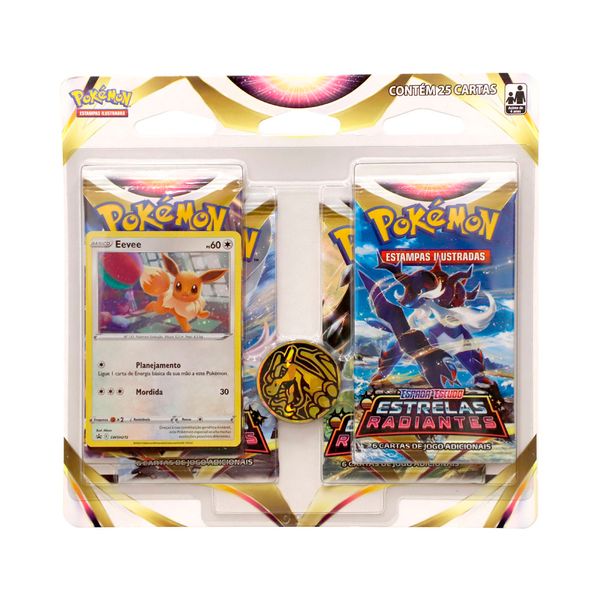 Blister Copag Quaduplo Pokémon - Item Sortido Blister Copag Quaduplo Pokémon - Item Sortido