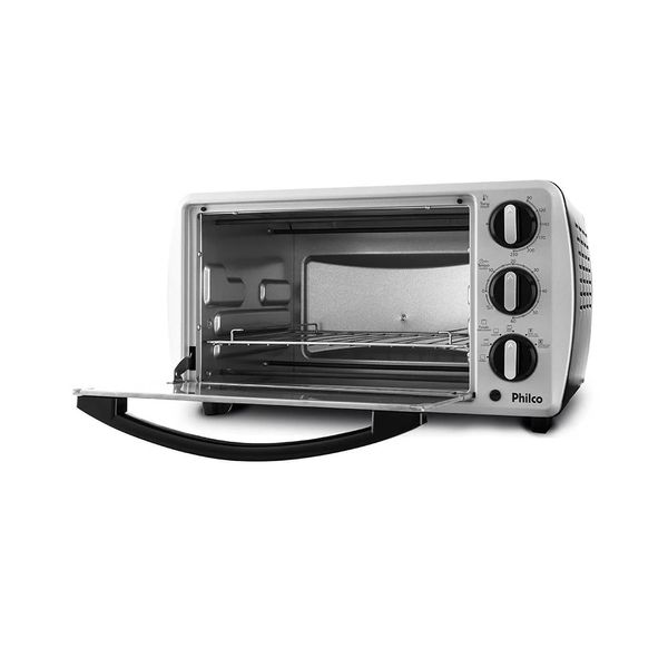 Forno Elétrico Philco PFE25S Timer 5 Funções Prata 25 Litros - 127V Forno Elétrico Philco PFE25S Timer 5 Funções Prata 25 Litros - 127V