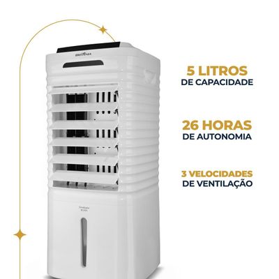 Climatizador Britânia 4 em 1 Autonomia de 26h BCL05A 127V